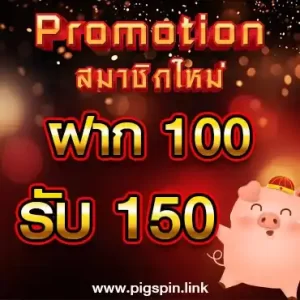 100 got 150 Promotion Pigspin